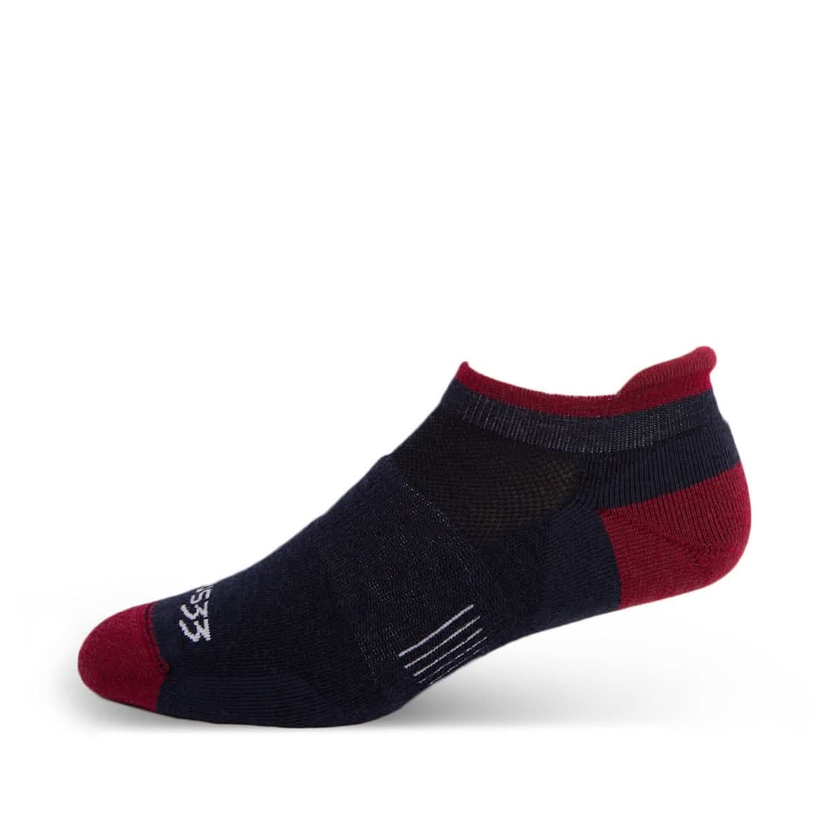 Lightweight No Show Tab Wool Socks Mountain Heritage