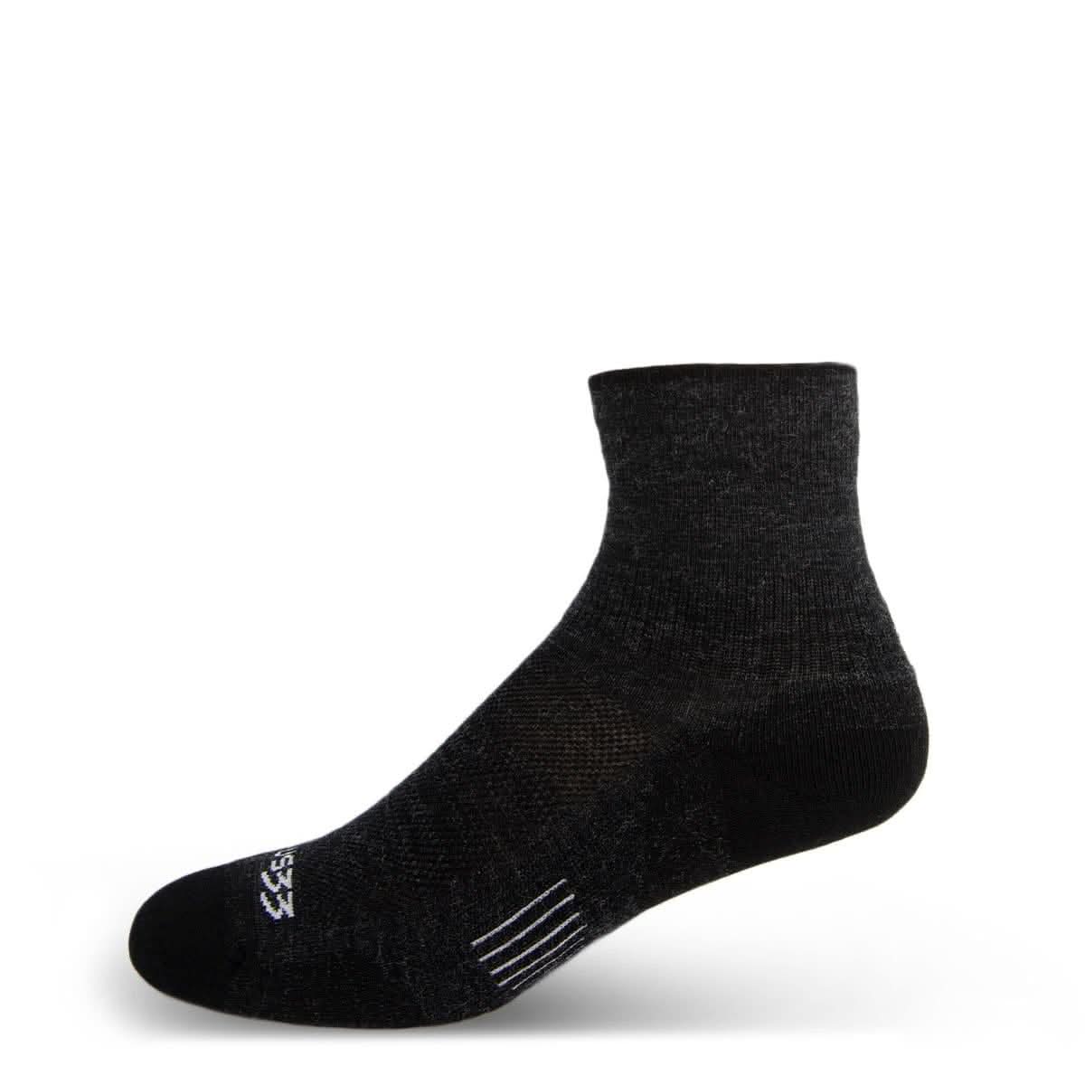 Microweight Cushion Mini Crew Wool Socks | Made in U.S.A.