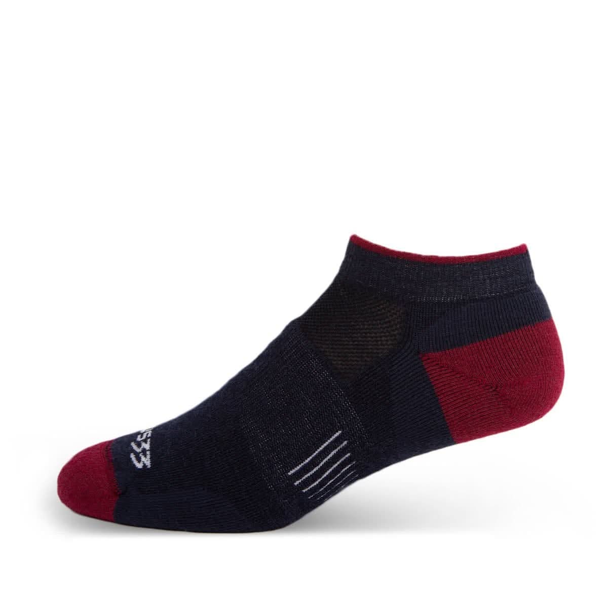 Lightweight No Show Wool Socks Mountain Heritage