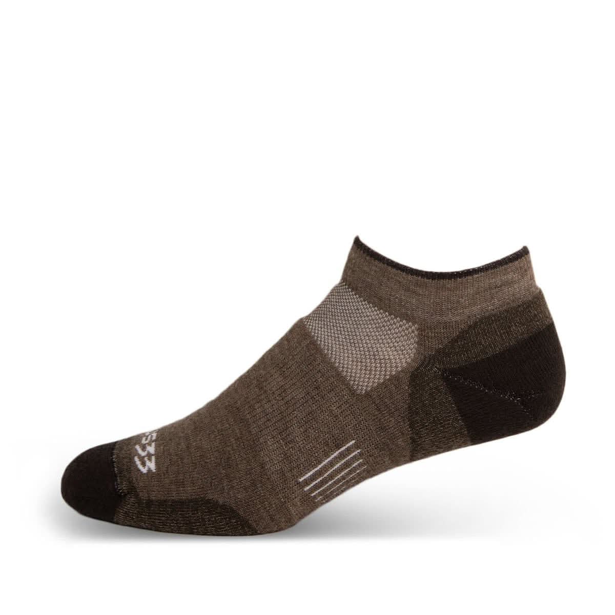 Lightweight No Show Wool Socks Mountain Heritage