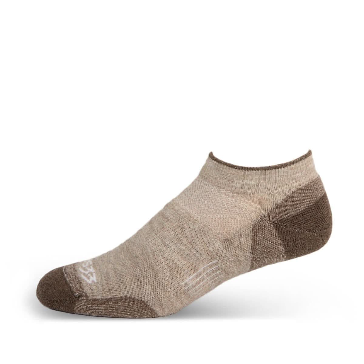 Lightweight No Show Wool Socks Mountain Heritage