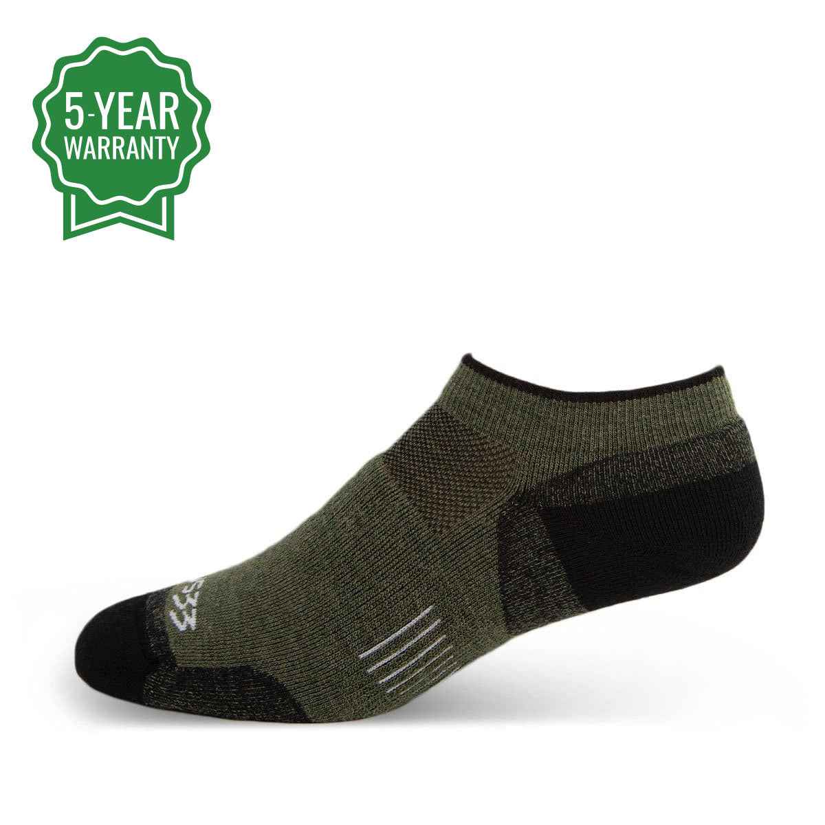 Lightweight No Show Wool Socks Mountain Heritage