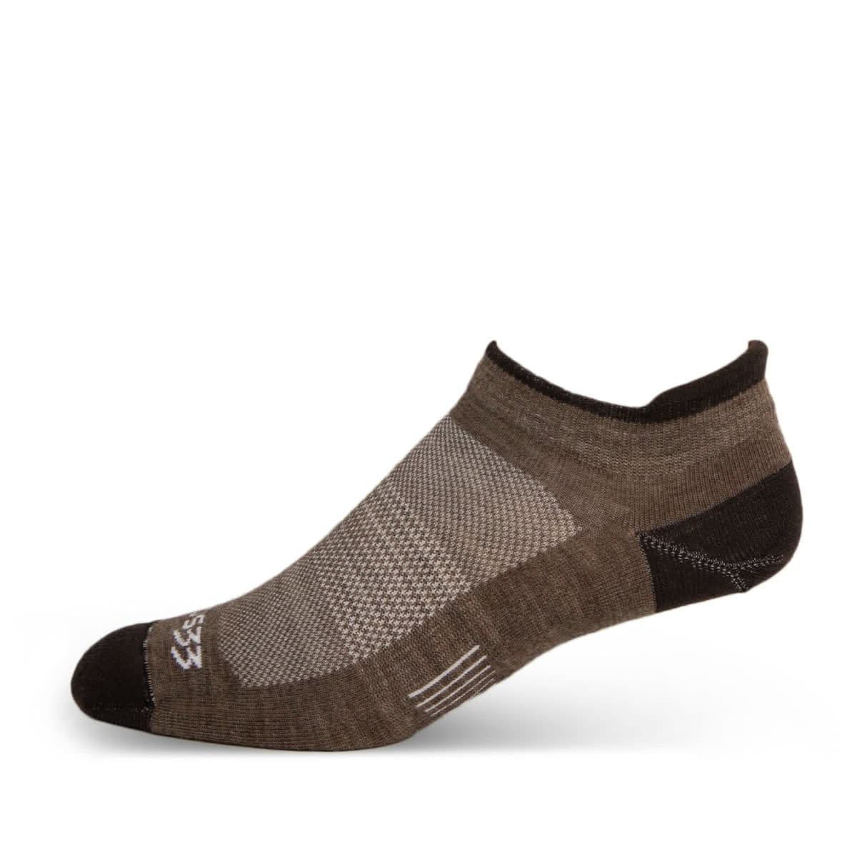 No Show Tab Microweight Wool Socks Mountain Heritage