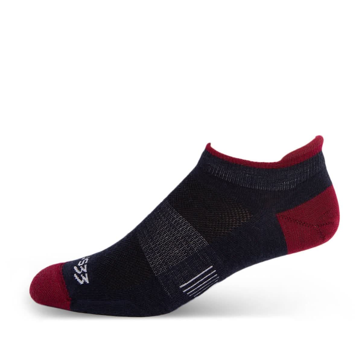 No Show Tab Microweight Wool Socks Mountain Heritage