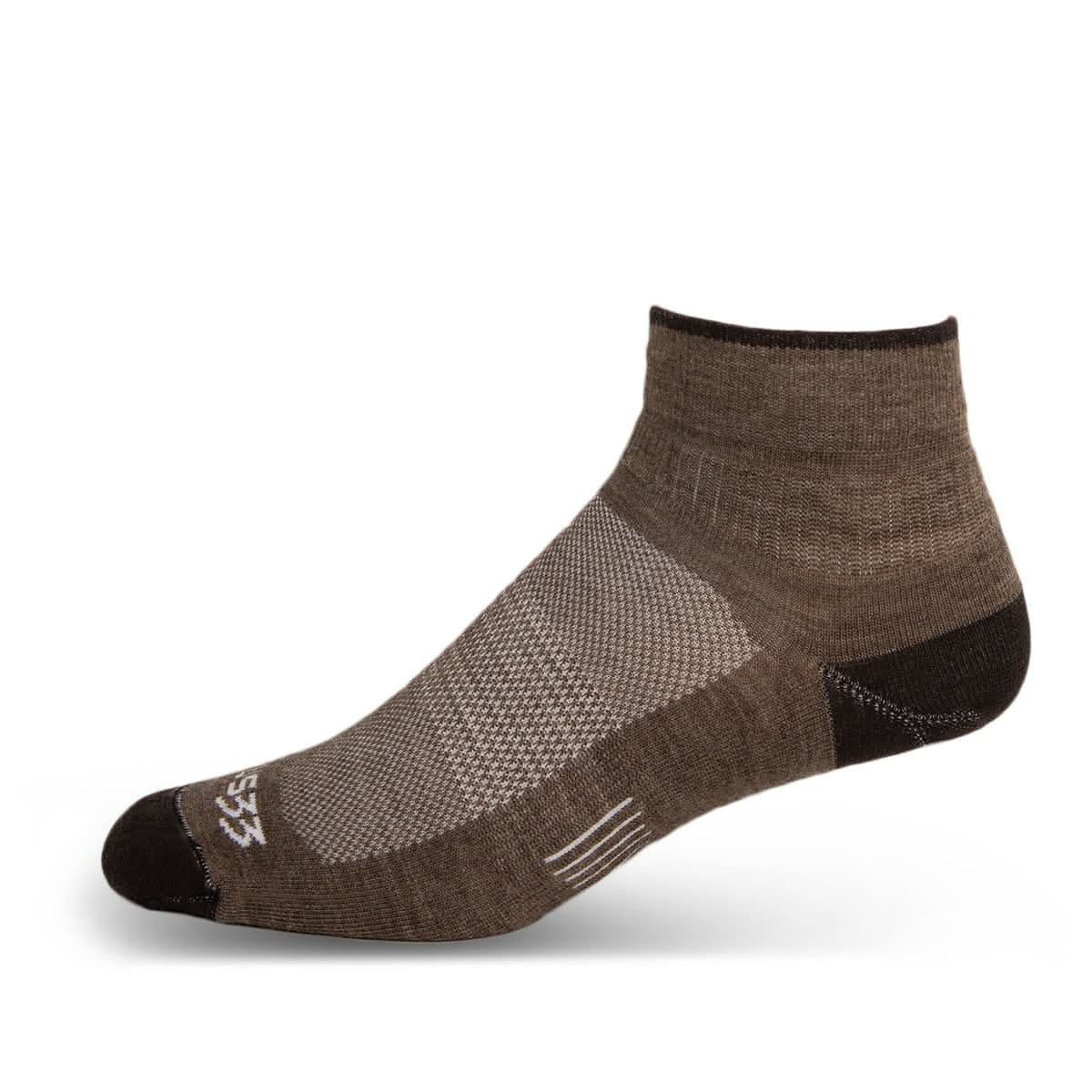 Microweight Ankle Wool Socks by Mountain Heritage