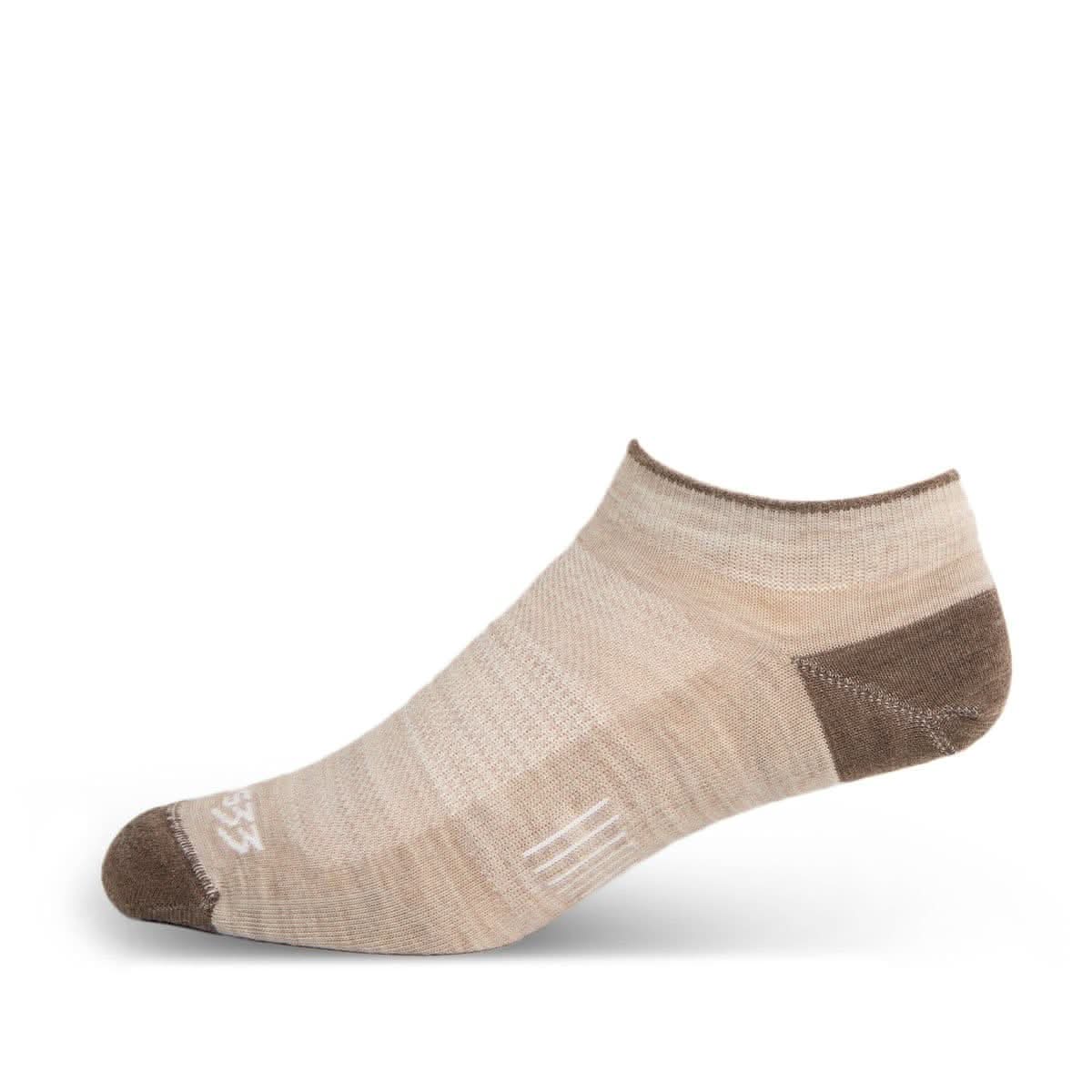No Show Microweight Wool Socks Mountain Heritage