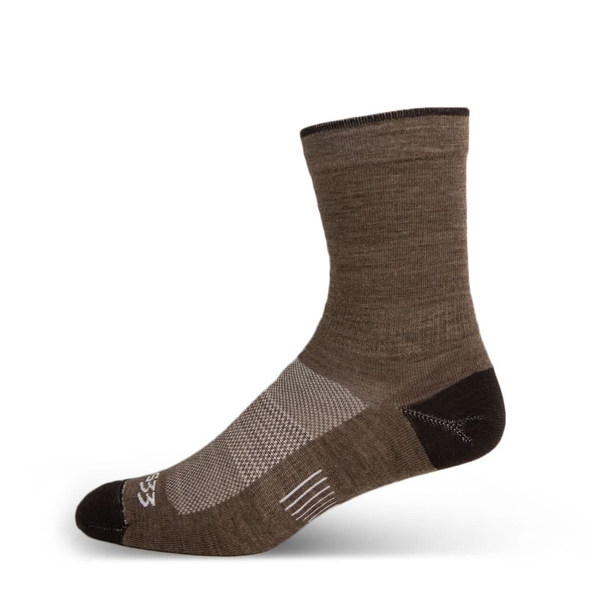 Microweight Crew Wool Socks, Made in U.S.A.