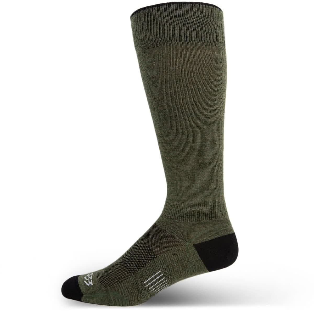 Over the Calf Wool Socks Mountain Heritage