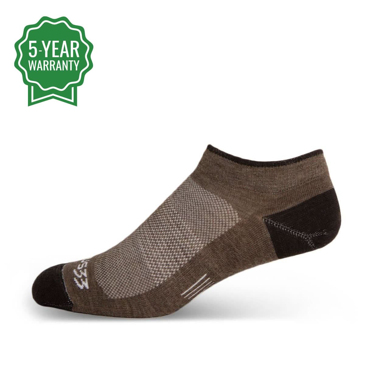 No Show Microweight Wool Socks Mountain Heritage