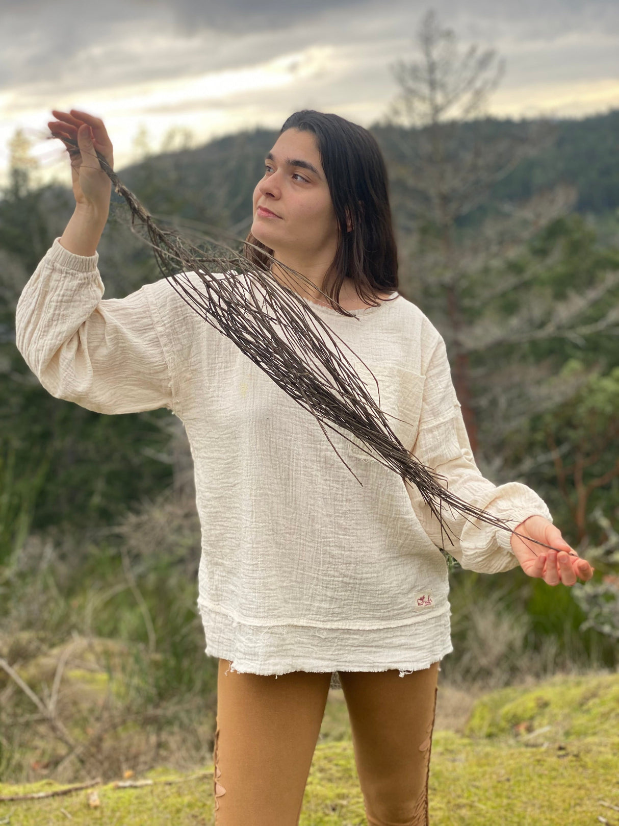 women's 100% organic cotton shirt