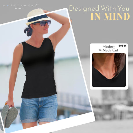 100% cotton, built in bra, womens tops, climate change, global warming, black tank top, womens tank top