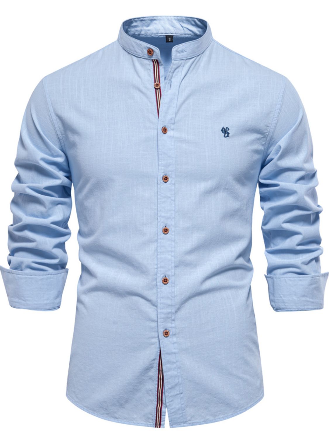 men's 100% cotton button down shirt