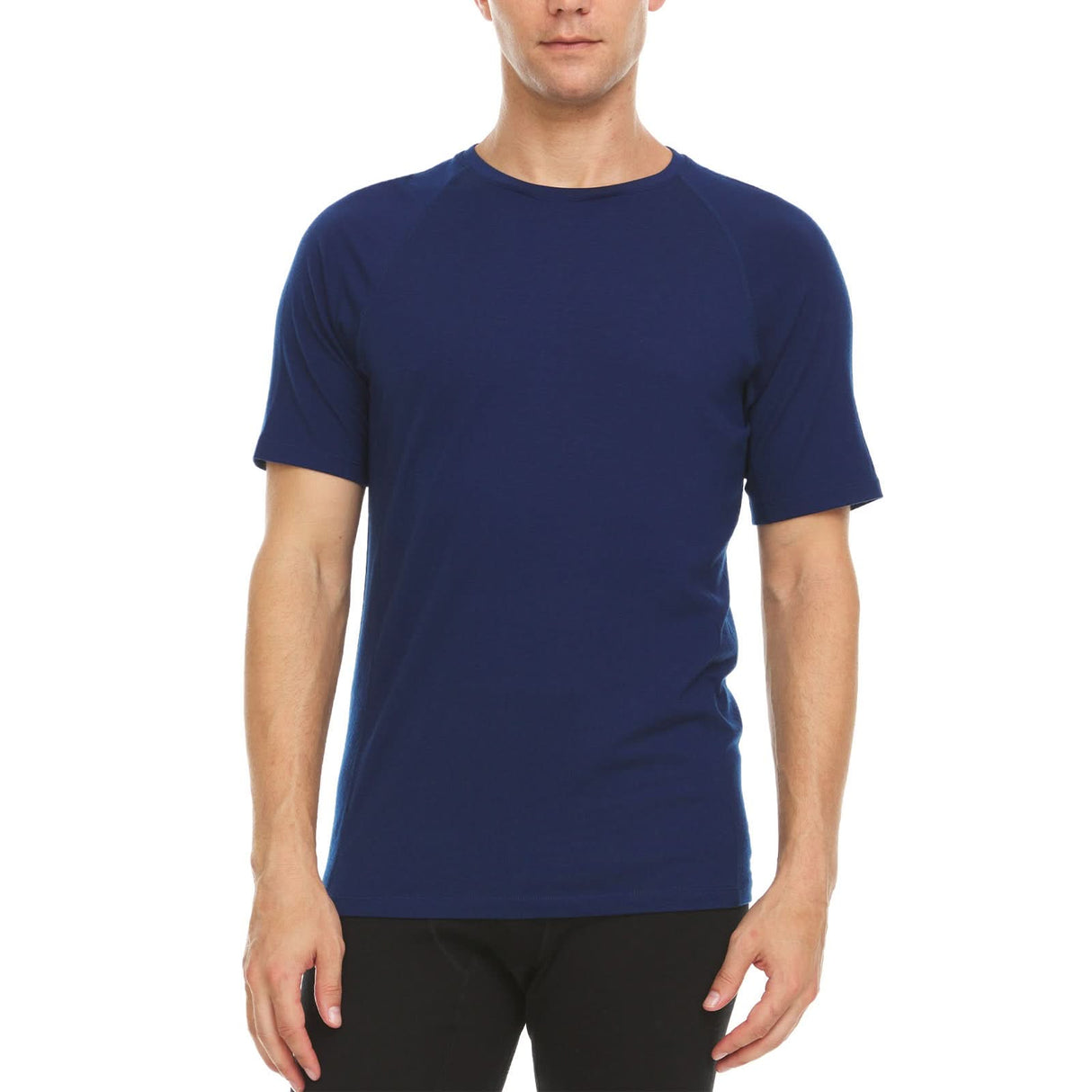 Men's Microweight Wool Raglan T Shirt Woolverino