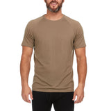 Men's Microweight Wool Raglan T Shirt Woolverino