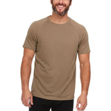 Men's Microweight Wool Raglan T Shirt Woolverino