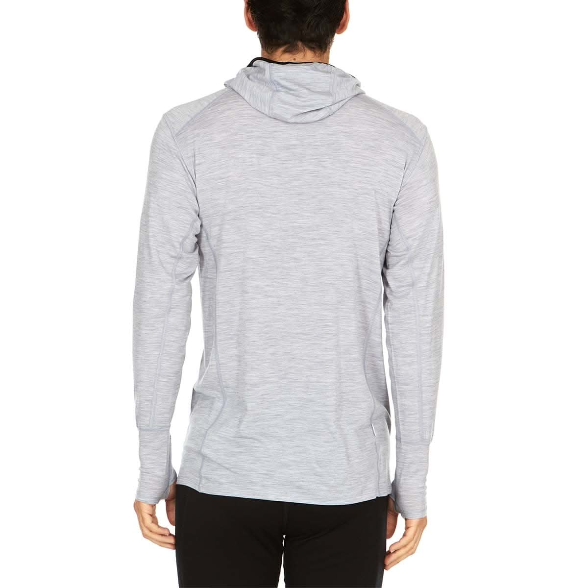 Men's Microweight Wool 1/4 Zip Sun Hoodie Woolverino