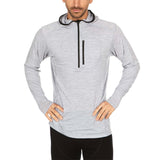Men's Microweight Wool 1/4 Zip Sun Hoodie Woolverino