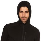 Men's Microweight Wool 1/4 Zip Sun Hoodie Woolverino
