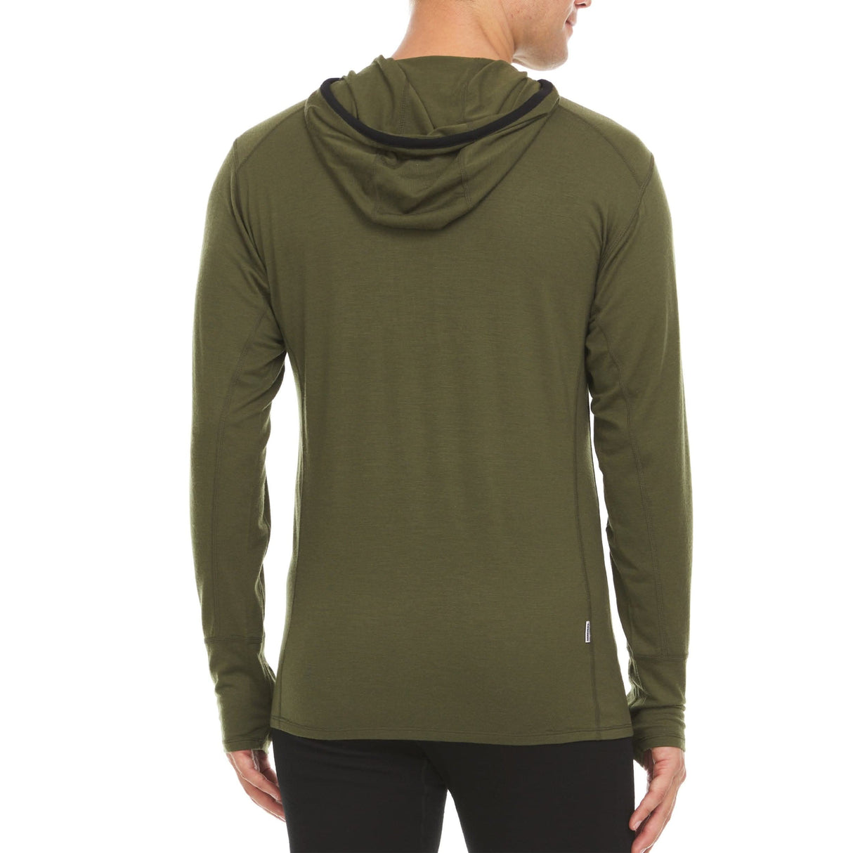 Men's Microweight Wool 1/4 Zip Sun Hoodie Woolverino