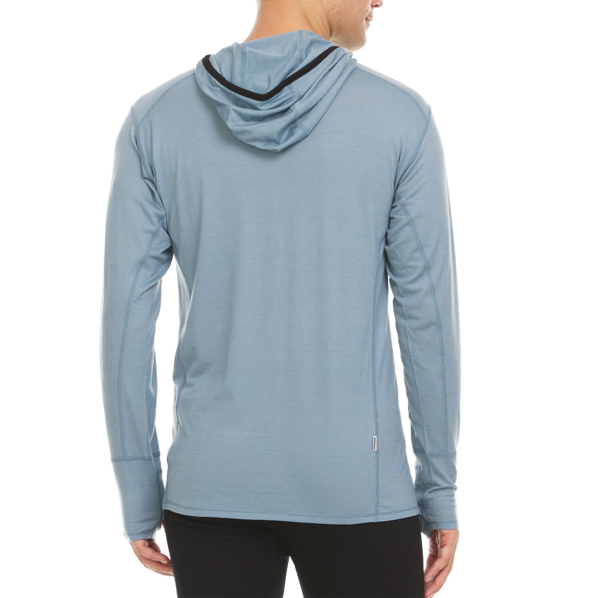 Men's Microweight Wool 1/4 Zip Sun Hoodie Woolverino
