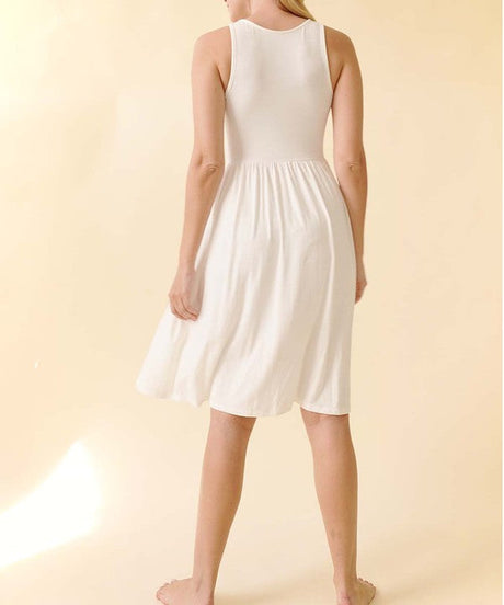 back of dress, womens organic clothing
