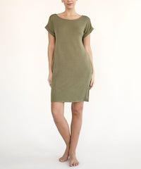 clothing made in usa, bamboo mini dress