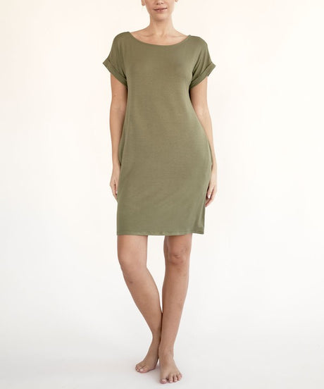 clothing made in usa, bamboo mini dress