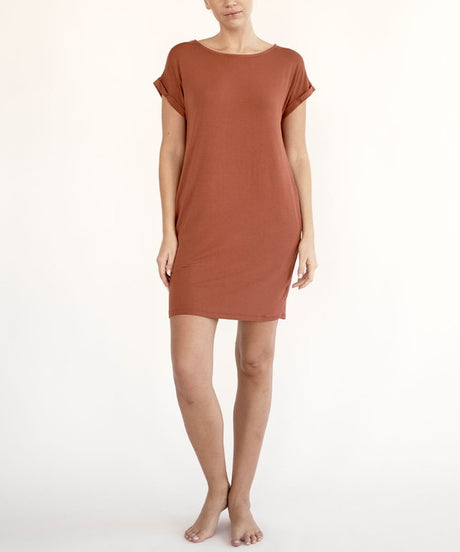 bamboo mini dress, summer fashion 2025, sustainable clothing