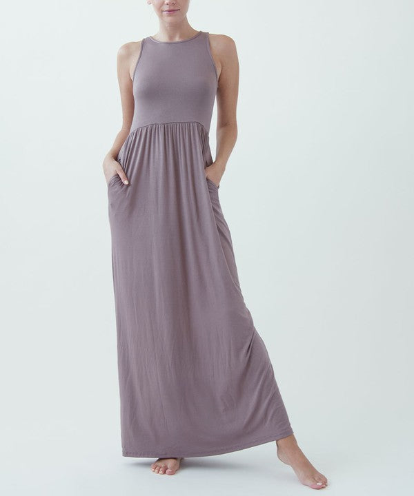 organic maxi dress