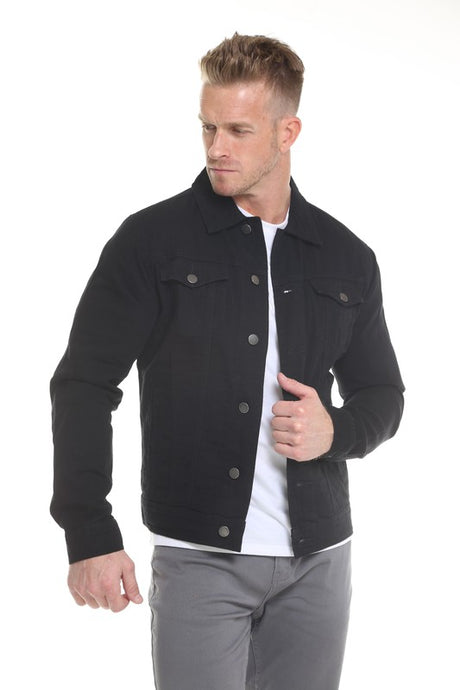 jean jacket, men's jean jacket