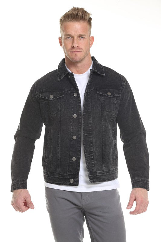 trucker jacket, men's jackets