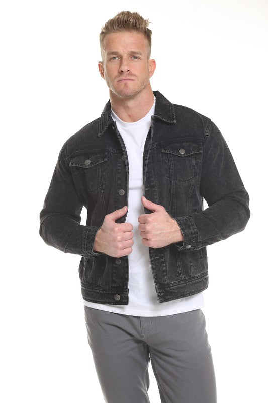 black denim