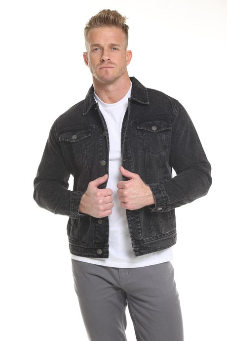 black denim