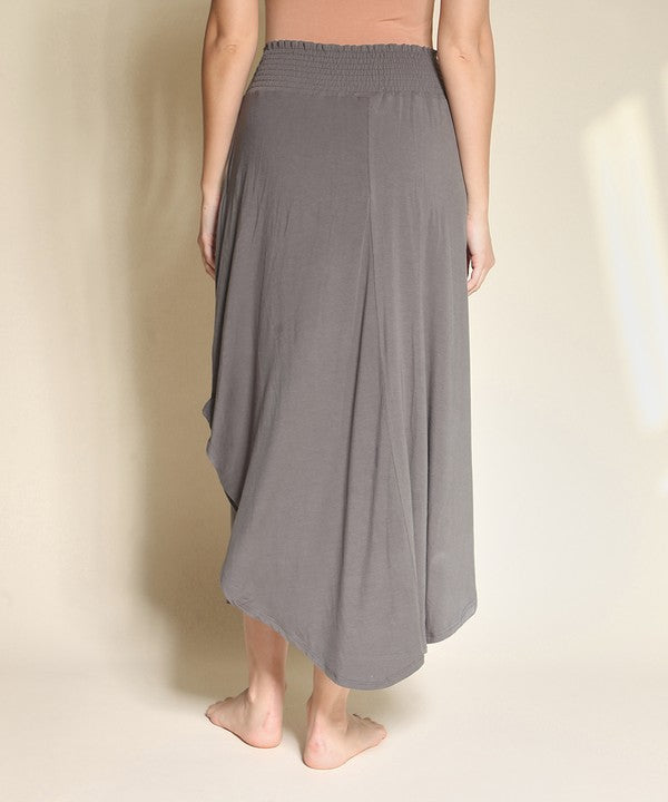 Organic apparel, Organic clothes, Maxi skirt back
