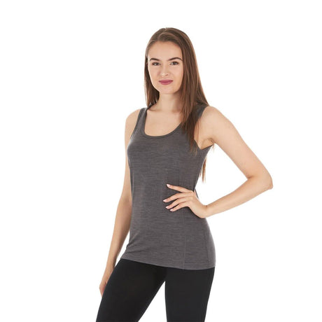 grey tank top