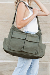canvas messenger bag