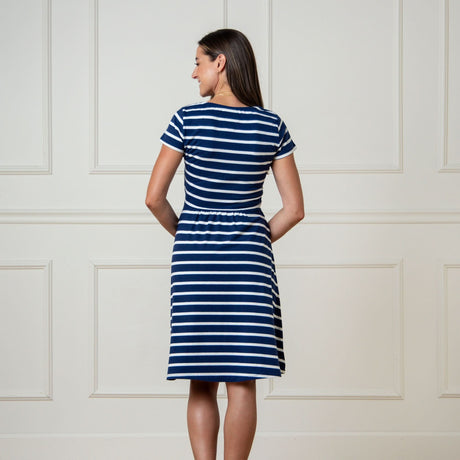 certified organic cotton dress, back
