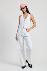 Women's Fitted Denim Pants, Women's Denim