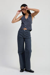 Women's Fitted Denim Pants, Women's Denim