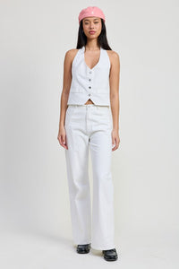Women's Fitted Denim Pants, Women's Denim