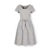 Women's Organic Cotton Tie-Waist Knit Dress