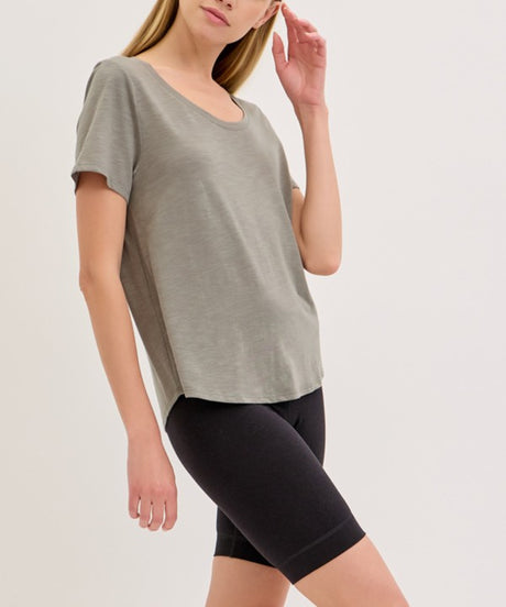cotton and bamboo top, cotton & bamboo top