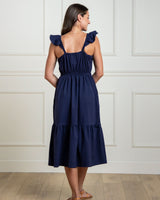 Women's Organic Knit Flounce Dress