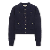 Organic Collared Cardigan