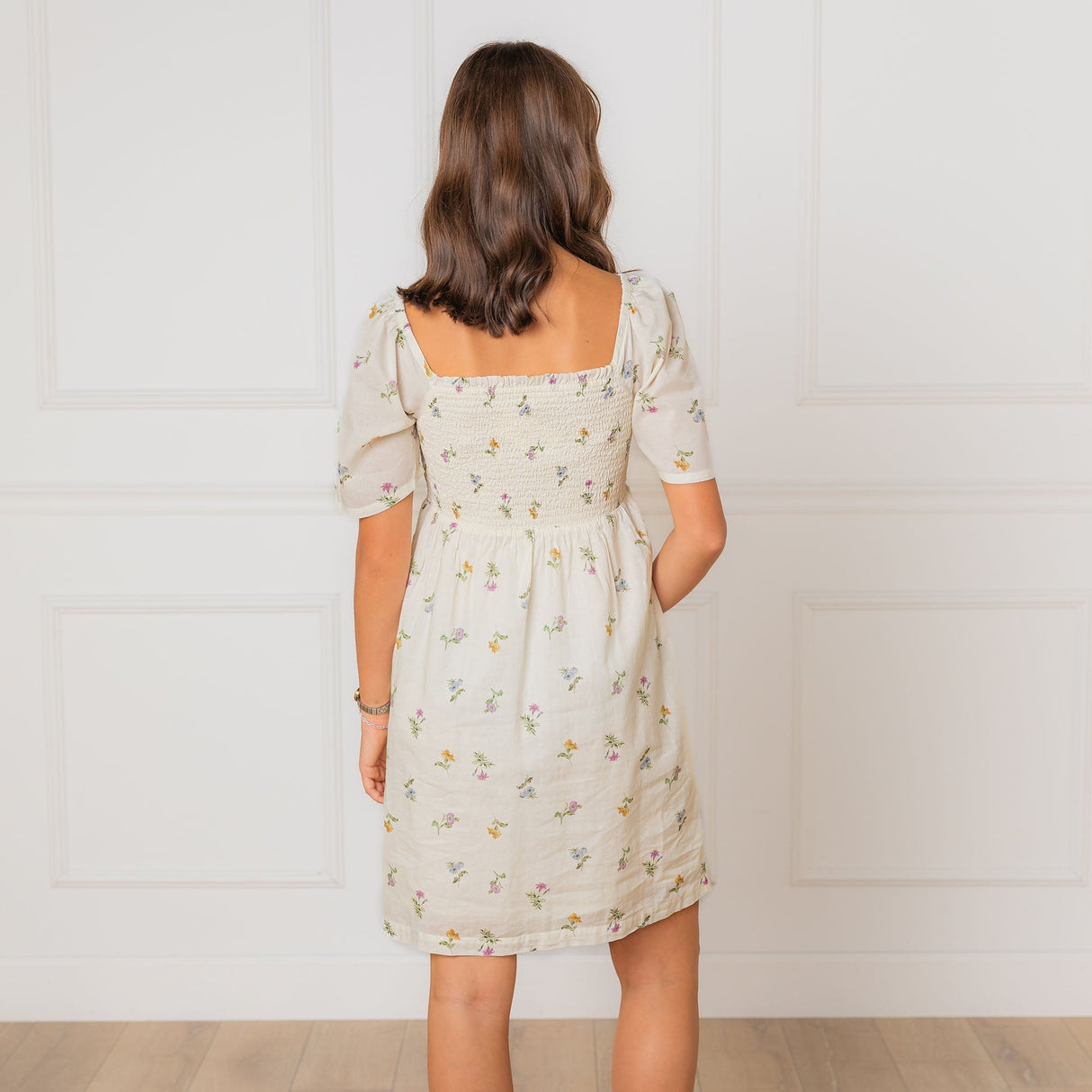 gots certified organic cotton, dress back
