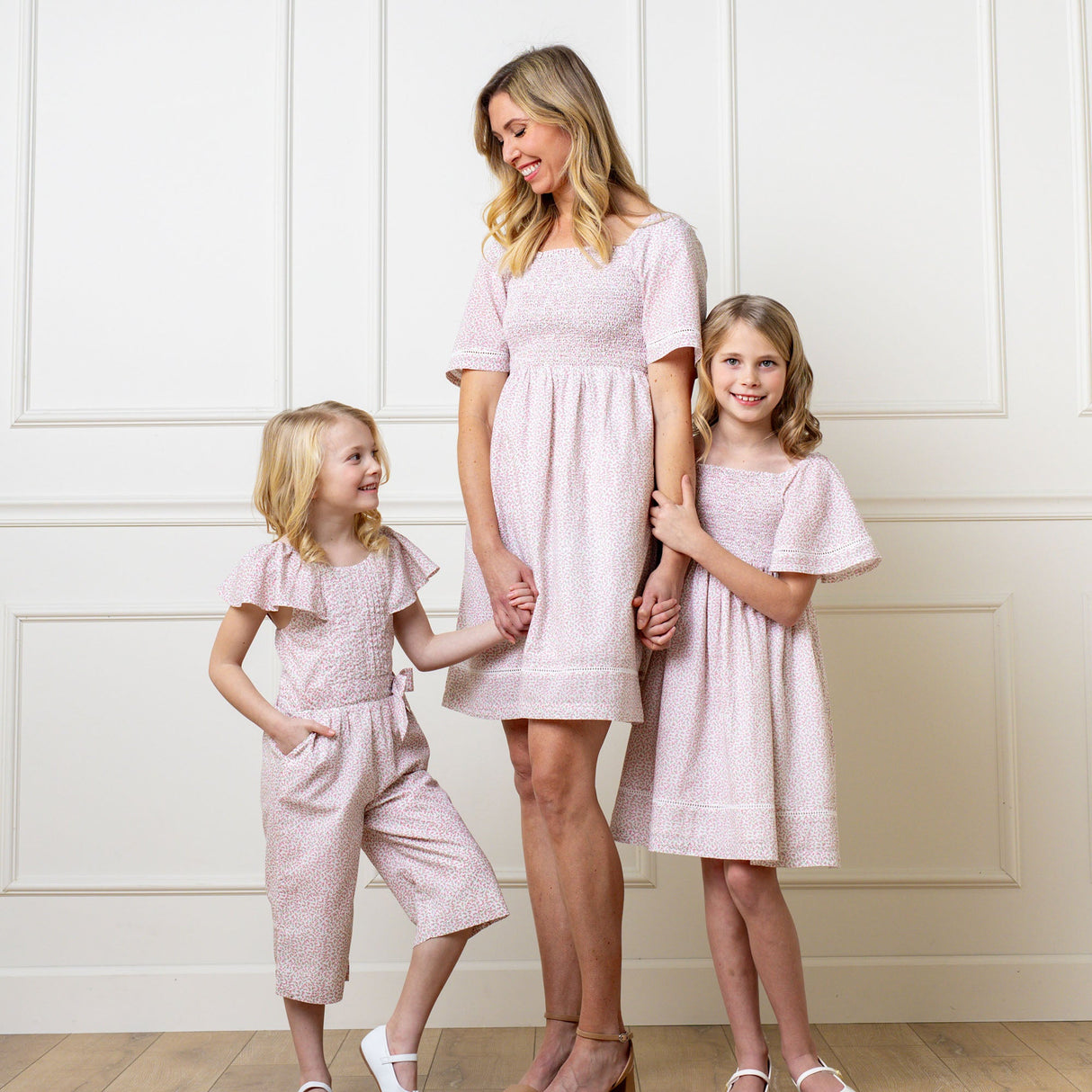 women's pink dress