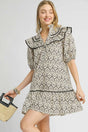 pattern minidress