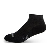black low rise compression socks
