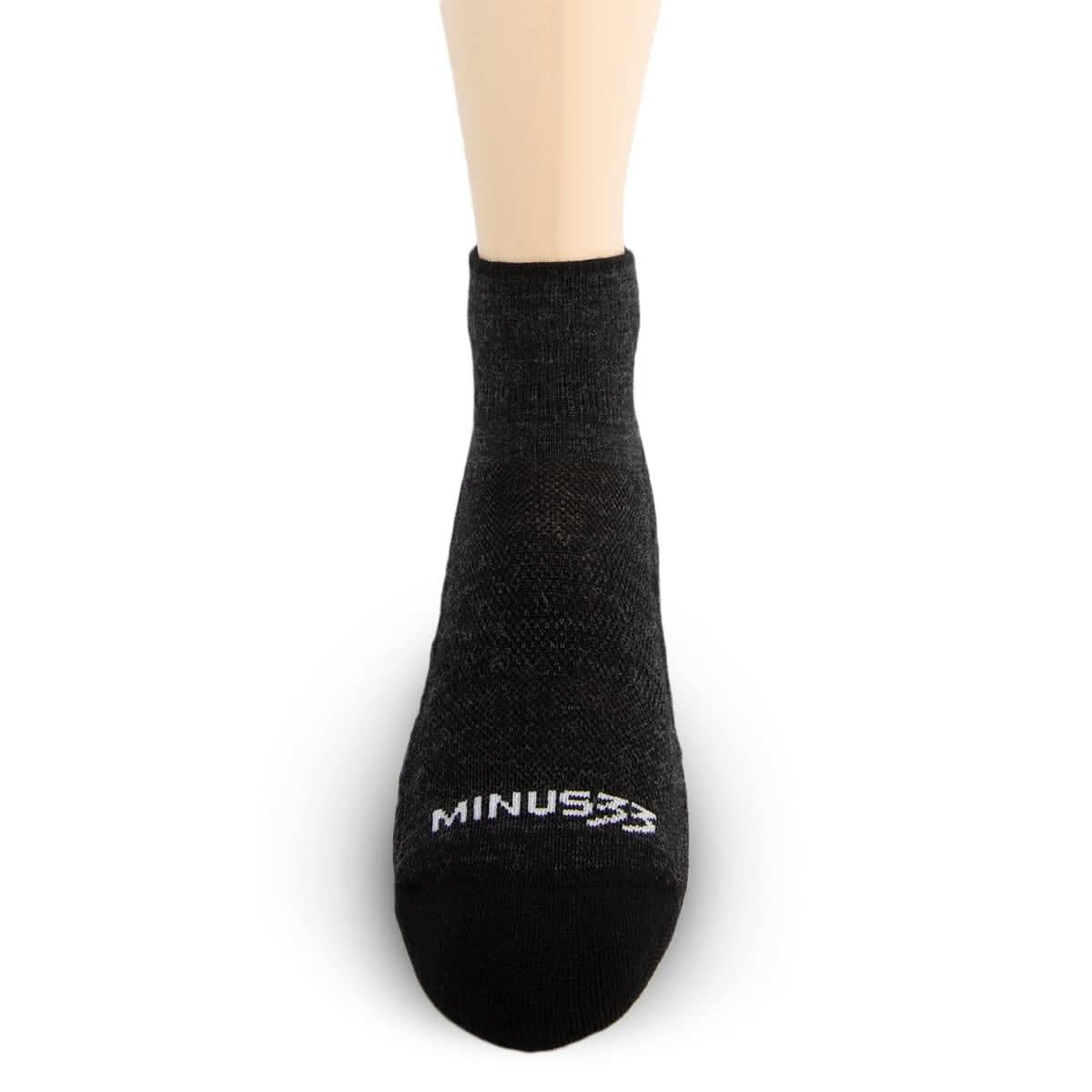 black hiking socks