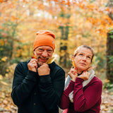 Lightweight Ridge Cuff Beanie 100% Merino Wool
